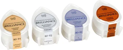 Produktbild von Tsukineko 2118803306 Stempelkissen-Set Memento Dew Drop „Brilliance“