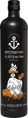 Produktbild von Spitzmund Klötenköm "Orange" - Eierlikör mit feiner Orangennote