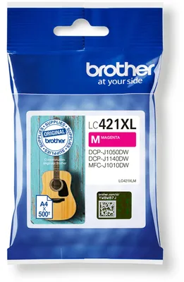 Produktbild von Brother LC-421XLM Druckerpatrone 1 Stück(e) Original Hohe (XL-) Ausbeute Magenta