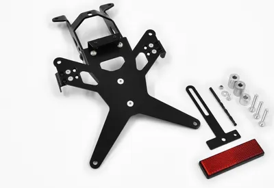 Obrázek produktu pro Držák registrační značky ZIEGER X-Line kompatibilní s KTM 690 Duke BJ 2008-11 / R BJ 2010-12 / 690 Supermoto BJ 2007-09 / SMR BJ 2008-10