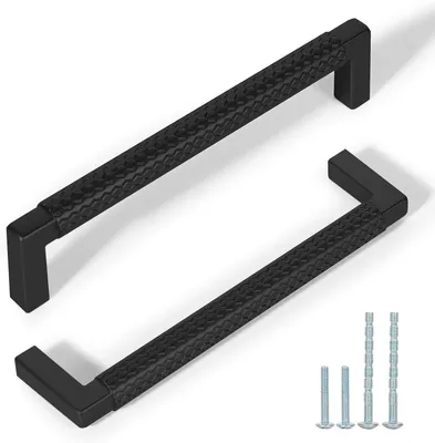 Obrázok produktu pre Kľučky na skrinky, vyrobené zo zinkovej zliatiny, dĺžka 128 mm, 10 kusov, vhodné do kuchyne