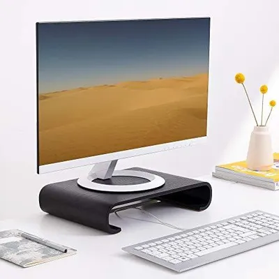 Zdjęcie produktu dla Navaris drewniana podstawka pod telewizor - zdrowe podparcie