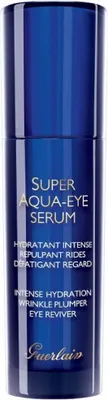 Zdjęcie produktu dla Guerlain Super Aqua-Serum, Serum do oczu, 15 ml, Kobiety, Krem przeciwzmarszczkowy, Nawilżający, Spulchnianie, Oczyszczający, Orzeźwiający,..., Uniwersalne, Aqua (water), caprylic/capric/succinic triglyceride, glycerin, cetearyl isononanoate, pentylene...