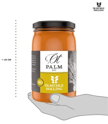 Produktbild von Ölmühle Solling Rotes Palmöl, 250 ml,