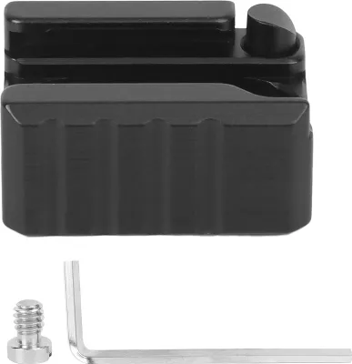 Productafbeelding van Adapter voor koudschoenmontage, basiscamera, SLR, CAGE-systeem, snelle bevestiging, uitbreidingsmogelijkheden, vast accessoire