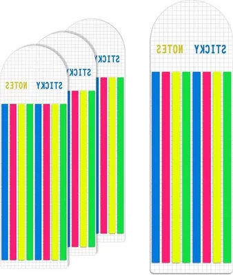 Immagine prodotto di Pennarelli trasparenti per annotazioni sui libri, 640 pezzi