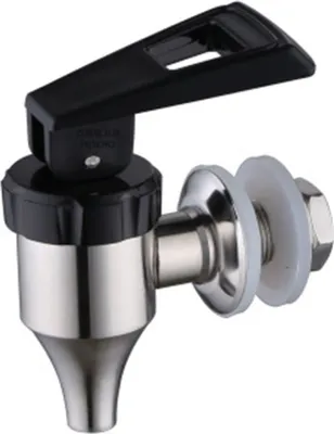 Produktbild von Bierhahn,Edelstahl Wasserspender Getränkespender Zapfhahn Ersatzzapfen für Glas Container Hahn Kaffee Bier Wein Saft Trinkbrunnen - 16mm