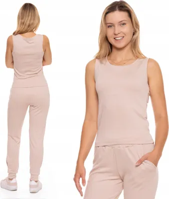 Produktbild von Moraj | Damen Top - Beigefarben - Größe L - Ärmellos - Glatt