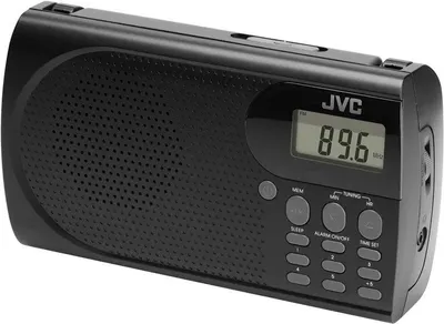 Produktbild von JVC-Radio mit FM/AM-Tuner und AUX-Eingang