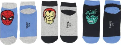Obrázok produktu pre Ponožky Marvel sneaker 3-pack - pohodlné a štýlové detské ponožky 31/34