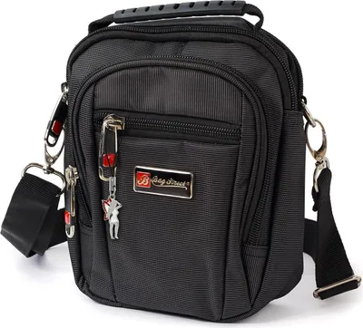 Produktbild von Bag Street Damen Herren Gürteltasche Polyester schwarz OTJ251S
