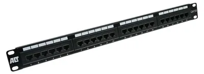 Immagine prodotto di ACT Patchpanel 24-ports unshielded CAT6 PATCHPANEL 24P UTP C6 (PP1010)