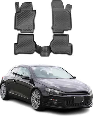 Image de 2008-2017 Tapis de sol VW Scirocco TPE noir 4 pièces