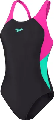 Image de Speedo Colourblock Splice Muscleback Maillot de bain femme