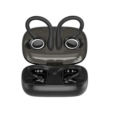 Produktbild von TWS Bluetooth-Ohrhörer und Kopfhörer Lautstärkeregelung Ohrhörer 400 mAh kabelloses Headset Geräuschunterdrückung