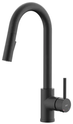 Immagine prodotto di SIKO miscelatore da cucina C sottofinestra, nero SATBSD289KC