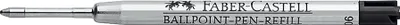 Produktbild von FABER-CASTELL Kugelschreiber Großraummine F schwarz