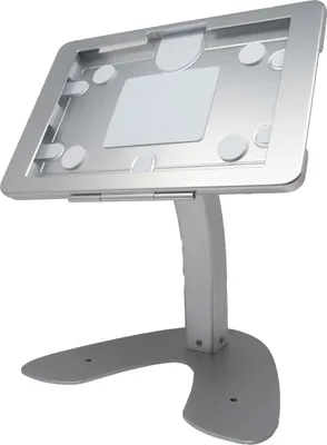 Produktbild von SYSTEM-S Tisch Halterung abschließbar für Microsoft Surface Go 2 & 3 in Grau