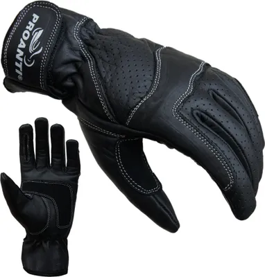 Produktbild von Damen Motorradhandschuhe Leder von PROANTI® - Größe L