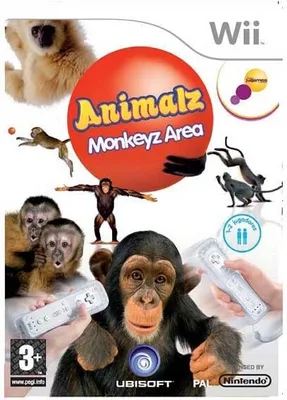 Obrázek produktu pro Nintendo Hry Wii Animalz Monkeyz Area Selects PAL PAL