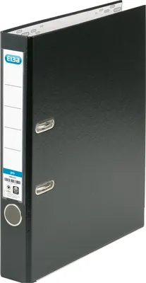 Produktbild von ELBA Ordner smart 100023260 DIN A4 50mm PP schwarz