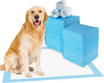 Produktbild von Welpenunterlage Hygieneunterlagen für Haustiere Trainingsunterlagen Für Welpen Größe 60 x 60 cm 40 stück