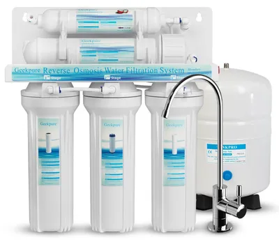 5-stufiges RO-Wasserfiltersystem 75 GPD, unter der Spüle