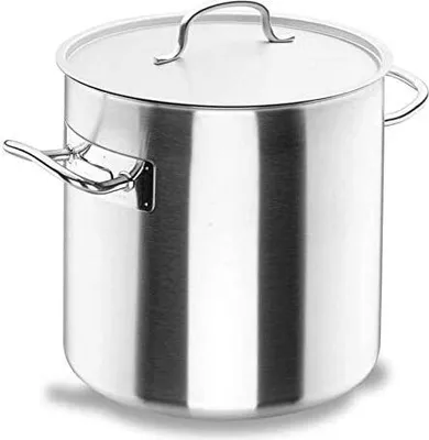 Image de LACOR 50116 Marmite à soupe haute Casserole avec couvercle 16 cm