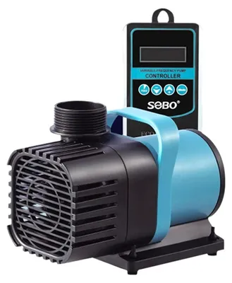 Immagine prodotto di Pompa per acquari - SA-8000 - Pompa per fontane e cascate - Adatta per acquari e stagni - Pompa potente, versatile per diversi usi - Filtro a fondo - Cambio dell'acqua - Colore blu