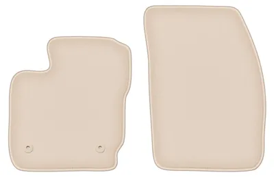 Produktbild von DURBAN Beige Velours-Fußmatten vorne für Ford Tourneo Courier Hochdachkombi (2014-)