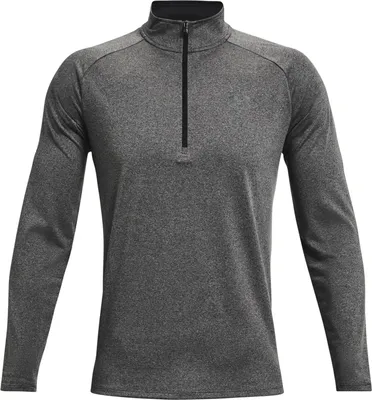 Produktbild von Under Armour Herren Tech Shirt mit 1/2-Zip Langarm - 1328495, Farbe:Dunkelgrau, Textil:S