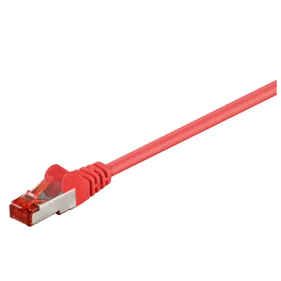 Immagine prodotto di Goobay 68281 Cavo patch CAT 6, S/FTP (PiMF), rosso, 5 m - LSZH senza alogeni, rame