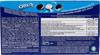 Produktbild von OREO Gebäck 749615 Vanillecremefüllung 176g
