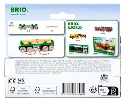 Image de Chariot à bois long BRIO 63369600