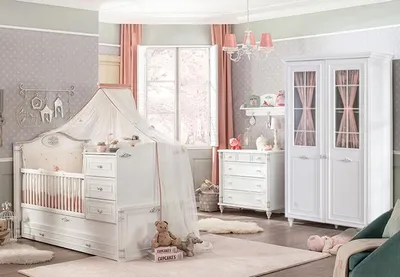 Produktbild von Cilek ROMANTIC Babyzimmer, 4-tlg.