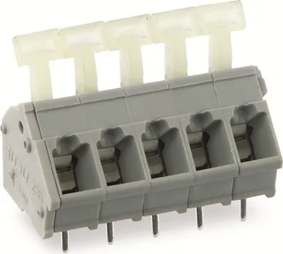 Produktbild von Leiterplattenklemme SUPU 256305, 5-polig, RM 5, 16 A/250 V