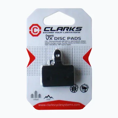 Zdjęcie produktu dla Klocki CLARKS do SHIMANO/TEKTRO & TRP Organiczne