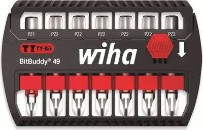 Zdjęcie produktu dla Wiha 42099, 8 szt., Pozidriv, PZ 1, PZ 2, PZ 3, 126 g