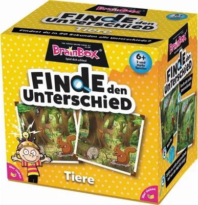 Image de Brain Box Jeu de cartes Trouver la différence Ti