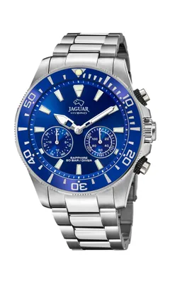 Produktbild von Jaguar Herren Multifunktion Uhr Connected Sport Elegant Edelstahl silber UJ888/1