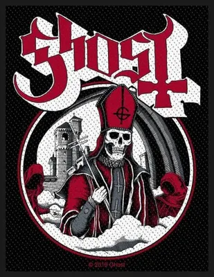 Produktbild von Ghost Secular Haze Aufnäher 100 x 100 mm