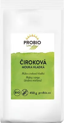 Obrázek produktu pro Mouka čiroková hladká BEZLEPKOVÁ BIO 450 g PROBIO