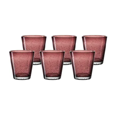 Produktbild von Leonardo BURANO Trinkglas 0,33l viola 6er Set