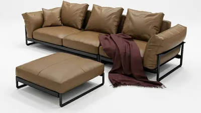 Produktbild von Wohnzimmer Set Sofagarnitur 3+2 Sitzer Hocker JVmoebel