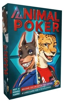 Image de Tierpoker anglais - Le jeu de cartes animalier pour adultes