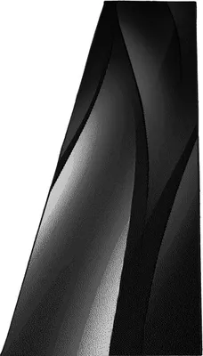 Produktbild von Kurzflor Teppich PLUS Schwarz 80 x 300 cm