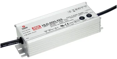 Produktbild von Mean Well Led Treiber Netzteil Led Netzteil 60 W 24 V 2.5 A Pfc Schaltkreis Ip65