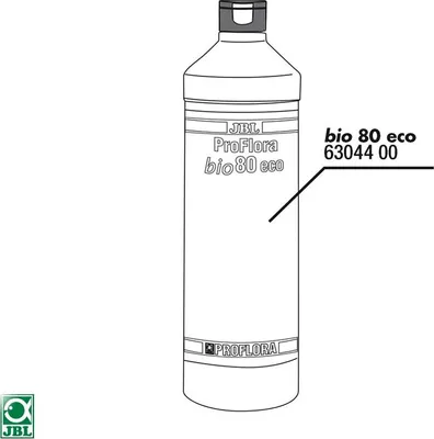 Produktbild von JBL Reaktionsflasche bio80 eco