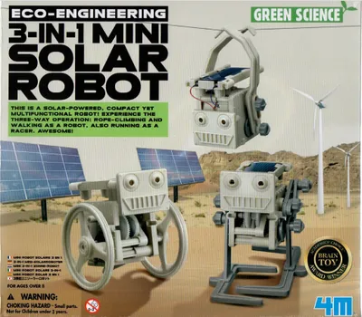 Produktbild von Eco Engineering - 3-in-1 Mini Solar Robot