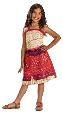 Image de Disney Moana 2 Moana/Vaiana Classic (UE), Costume de carnaval, Enfant, Femme, Film, Princesse, Multicolore